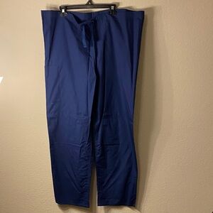 Men's Navy Blue Scrub Bottoms